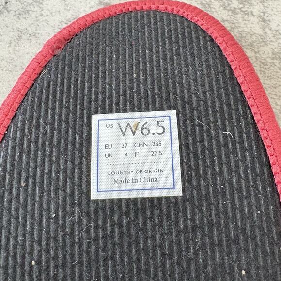 Rothy's Women's Sz 6.5 The Original Slip On Sneaker Maritime Tiger Stripe White - Picture 8 of 8